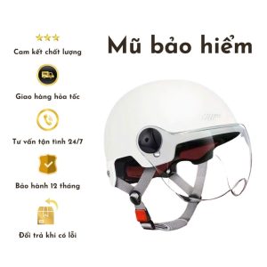 Mũ bảo hiểm xe đạp điện, xe đạp, xe máy đạt chứng nhận 3C