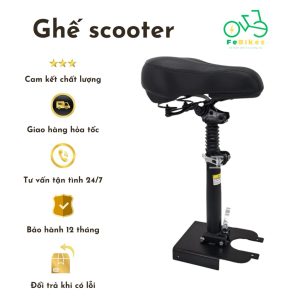 Ghế ngồi xe điện Scooter có thể điều chỉnh gấp gọn