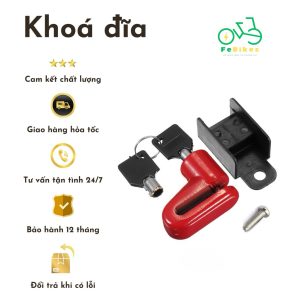 Khoá phanh đĩa xe điện, khóa chống trộm xe điện scooter